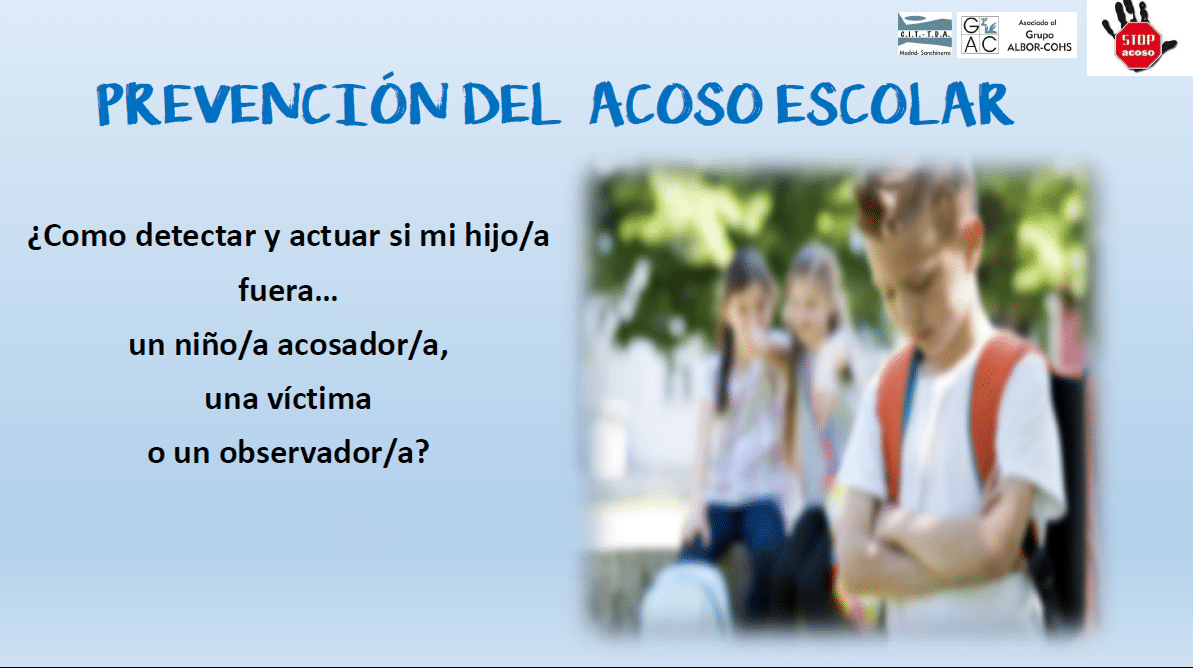 Denuncia el Acoso Escolar en el 900 018 018